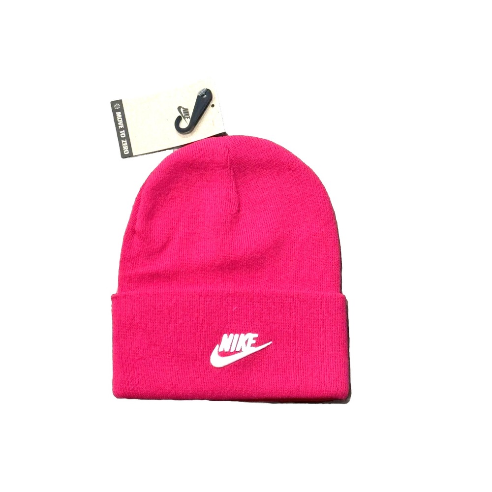 Nike FB6528-615  Winter Hat Stocking Hat Fuchsia Pink Hat fuchsia New OSFA